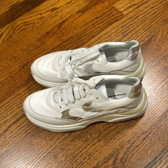 Voile Blanche, with metallic details, chunky sole sneaker shoe 40 US 10 - Picture 2 of 5